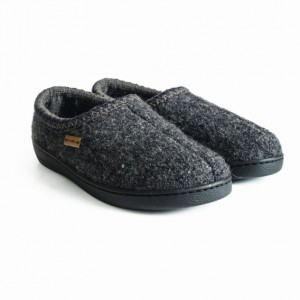 Women's Haflinger ATB Slippers Grey | NZ MAI820