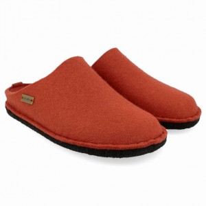 Women's Haflinger SOFT Slippers Orange | NZ JHO432