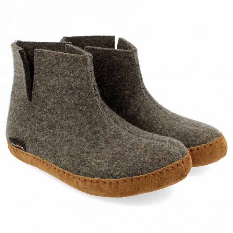 Men\'s Haflinger EMILS Boots Grey | NZ UHJ739